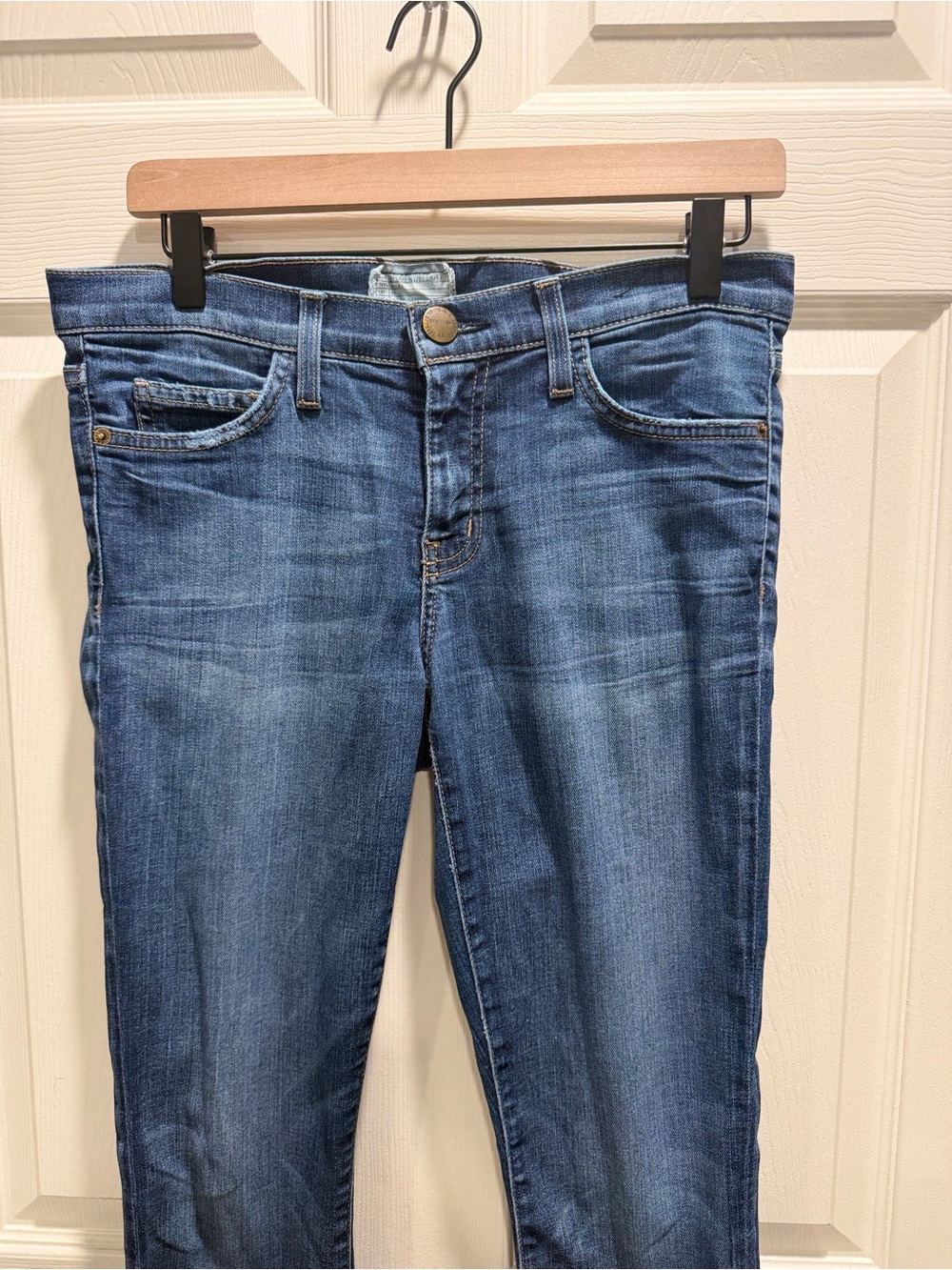 Current/Elliott The Stiletto Townie Jeans Size 29 Blue Skinny Stretch - Picture 6 of 14